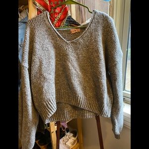 Cozy V Neck Urban Outfitters Sweater